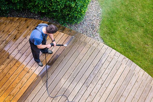 Power Washing Decks